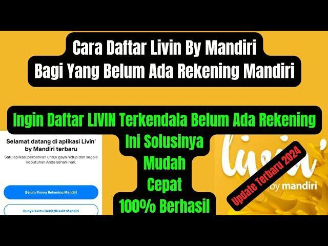 Daftar MANDIRI: Langkah Mudah untuk Membuka Rekening Mandiri